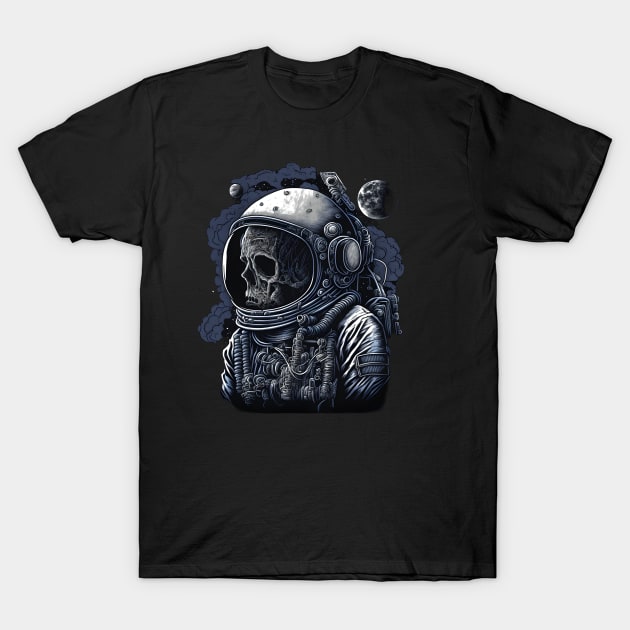 Dead astronaut in space T-Shirt by ai1art